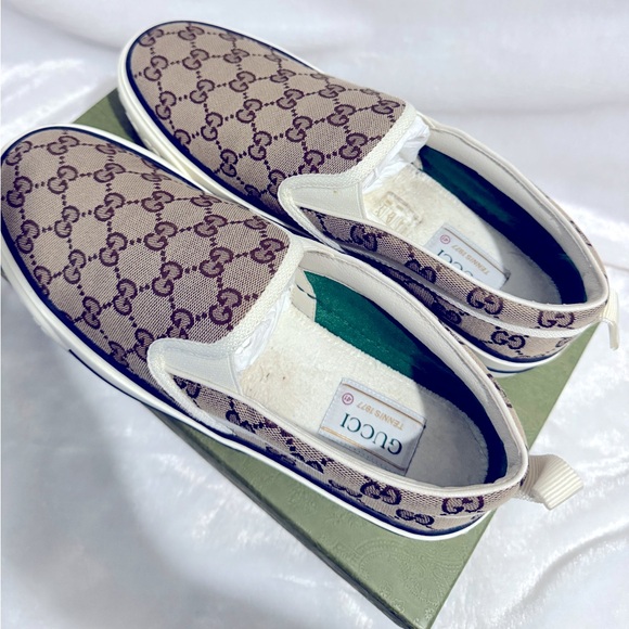 GUCCI Tennis 1977 Slip-On Sneakers - Picture 13 of 13